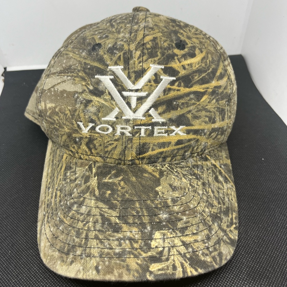 Vortex Optics Logo Hat Scopes Strapback Baseball Cap Camouflage Hunt Fish Shoot